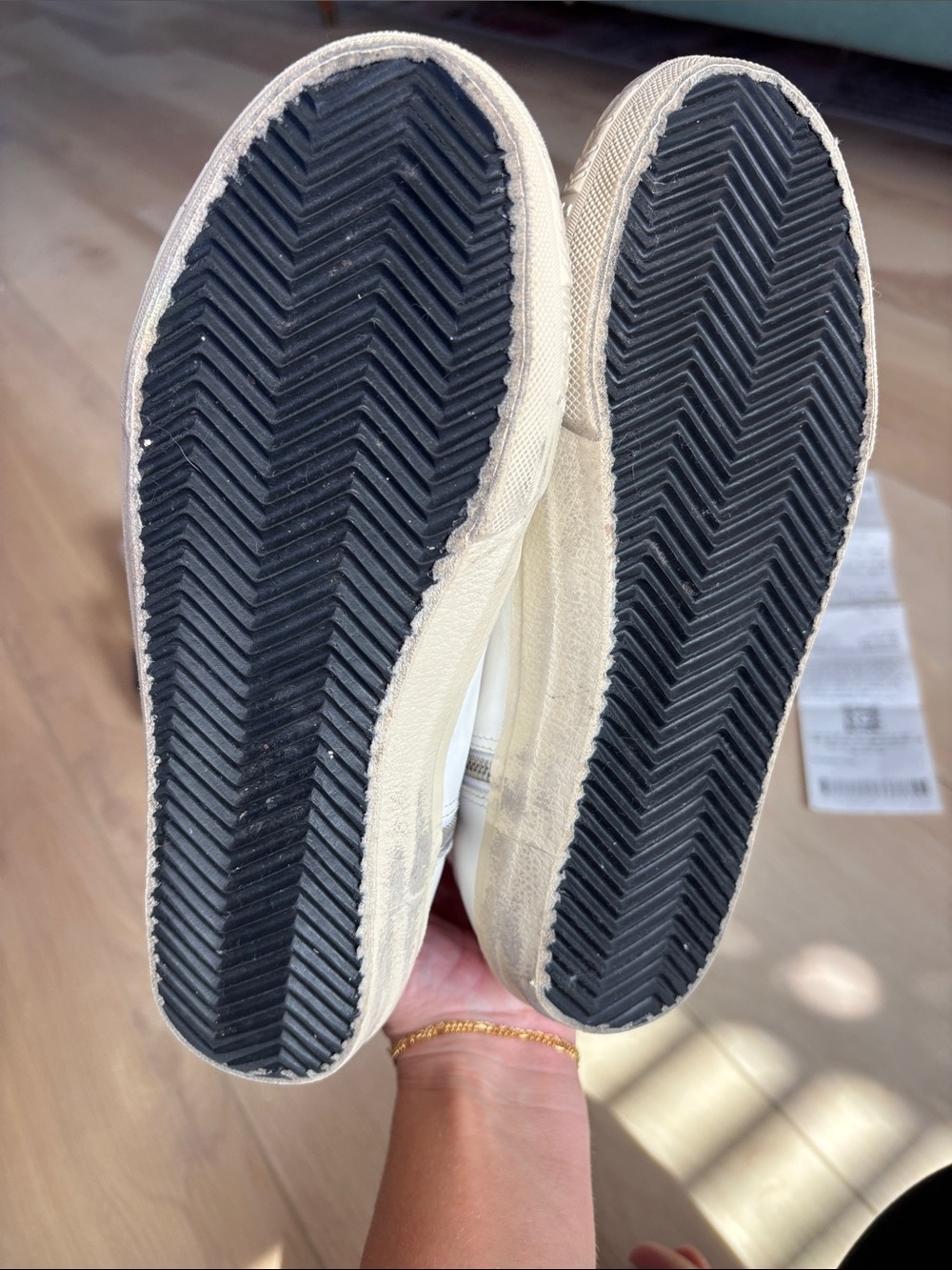 Golden Goose Swarovski Crystal Slide Sneakers Like New - Picture 8 of 14